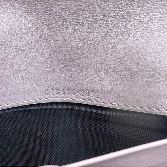 Gucci Calfskin Matelasse GG Marmont Continental🩷🩷🩷 Perfect Pink💛💛💛 - Picture 8 of 8